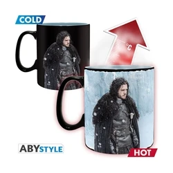 Abysse Game Of Thrones 'Winter is Here' Θερμοχρωμική Κεραμική Κούπα Μαύρη 460ml