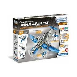 Clementoni Mechanics Lab / STEM Engineering Lab – Aeroplanes & Helicopters (1026-63841)