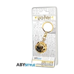 Abysse Μπρελόκ "Golden Snitch" 3D Μεταλλικό Χρυσό ABYKEY191