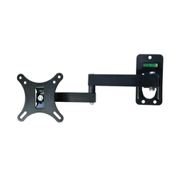 Wall mount TV bracket double arm VESA 100x100mm - up to 10kg