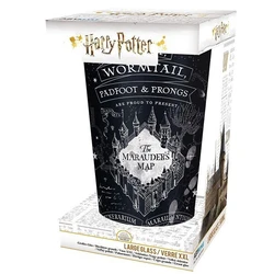 Γυάλινο Ποτήρι Abysse Harry Potter - "Marauder's Map" 400ml