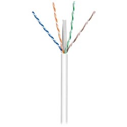 Καλώδιο Δικτύου Goobay 94965 CAT6 U/UTP WHITE CCA 100m