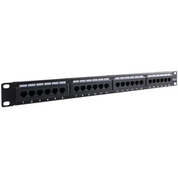 Patch Panel Goobay 93866 CAT6 Ethernet 24Port UTP Black