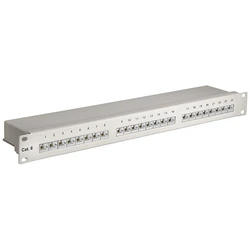 Patch Panel Goobay 94036 CAT6 Ethernet 24Port STP Grey