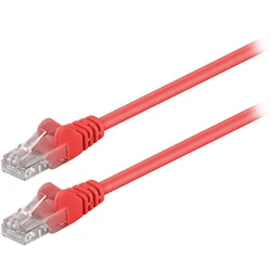 Καλώδιο Δικτύου Goobay 68339 CAT 5e U/UTP 0.5m Red