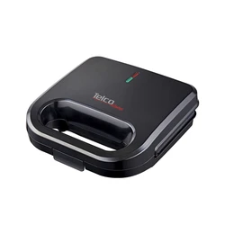 ZJ-201 750W Black Grill Sandwich Toaster