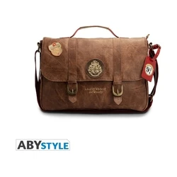 Abysse Hogwarts Παιδική Τσάντα Ώμου Καφέ 35x5x27εκ ABYBAG397