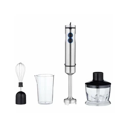 3-in-1 Immersion Blender DC 1000W Stainless Steel with Multi-Function Switch and Whisk (875810) DICTRO LUX