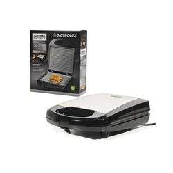 4-Slice Grill Sandwich Maker 1200W 887904 DICTRO LUXb Black-Inox
