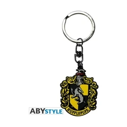 Abysse Μπρελόκ Πορτοφόλι Harry Potter Hufflepuff Μεταλλικό Κίτρινο ABYKEY159