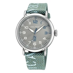 Men's Nautica Watch Silver 40 mm