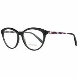 Emilio Pucci Γυναικείος Κοκκάλινος Σκελετός Γυαλιών Μαύρος EP5067 005
