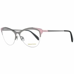 Emilio Pucci Γυναικείος Μεταλλικός Σκελετός Γυαλιών Cat Eye Ασημί EP5073 020