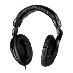 Ενσύρματα Ακουστικά Meliconi Hp 50 Plus Με Καλώδιο 5 Μέτρα Και Βύσμα Jack 3.5mm Σε Μαύρο Χρώμα