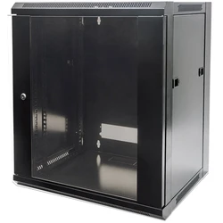Καμπίνα Δικτύου Intellinet INT 711951 Flatpack 19" 15U (770x570x600) Wallmount Cabinet Black
