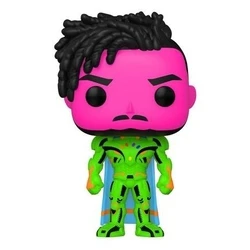 Funko Pop! Marvel Jumbo: What If...? - Infinity Killmonger (Blacklight) (Special Edition) #1058 Bobble-Head Vinyl Figure (10)
