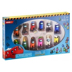 Σφραγίδες P.M.I. Among Us Crewmate Stampers 12 Pack Deluxe Box 4.5cm (S2) (AU5265)
