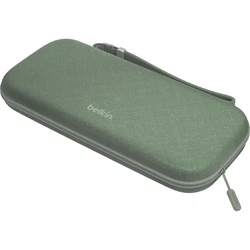 Αξεσουάρ για κονσόλες παιχνιδιών Belkin Travel Case για Nintendo Switch 2 Sage με σκληρό κέλυφος, θήκες για game cards και κρυφή θήκη AirTag