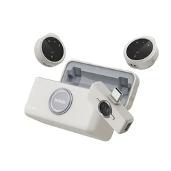 Belkin Stage Dual Ασύρματο Σετ 2 Μικροφώνων με Θήκη Φόρτισης