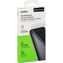 Προστατευτικό οθόνης κινητού Belkin 2x1 ScreenForce Tempered Glass για iPhone 17 Pro Max