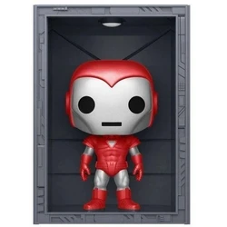 Funko Pop! Deluxe: Marvel Hall of Armor: Iron Man Model 8 Silver Centurion (Mettalic) (PX Previews Exclusive) #1038 Bobble-Head Vinyl Figure