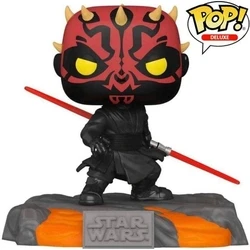 Funko Pop! Deluxe: Disney Star Wars - Red Saber Series Volume 1: Darth Maul (Glows in the Dark) (Special Edition) #520 Bobble-Head Vinyl Figure