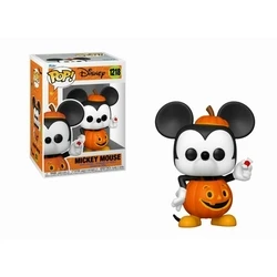 Funko Pop! Disney: Halloween S2 - Mickey Mouse (Trick or Treat) #1218 Vinyl Figure EN,FR,ES,DE,IT,PT,NL,DK,SE,RU Pack / Carton Window Box with Plastic Film