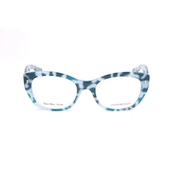 Emporio Armani Γυναικείος Κοκκάλινος Σκελετός Γυαλιών Cat Eye Καφέ Ταρταρούγα EA9864 GPD