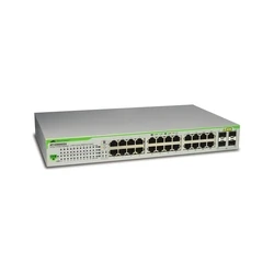 Network Switch Allied Telesis L2 WS GE 24 P W/ 4 X SFP