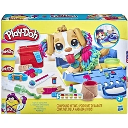 Πλαστελίνη Hasbro Play-Doh Care n Carry Vet Playset (F3639)