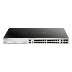 D-Link DGS-3130-30TS/E 30-Port L2+ Gigabit Stackable Managed Switch