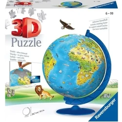 Παζλ 3D Ravensburger : Childrens World Globe (180 pcs) (12338)