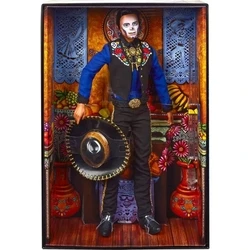 Mattel Barbie Signature: Dia De Los Muertos Ken (BY10) EN,FR,DE,IT,NL,ES,PT,SE,FI,DK,NO,PL,CZ,SL,HU,RU,GR,TR,AR Pack / Carton Window Box with Plastic Film