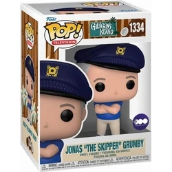 Funko Pop! Television: Gilligans Island - Jonas The Skipper Grumby #1334 Vinyl Figure EN,FR,ES,DE,IT,PT,NL,DK,SE,RU Pack / Carton Window Box with Plastic Film