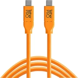 Tether Tools USB-C to USB-C Cable 4.6m Orange