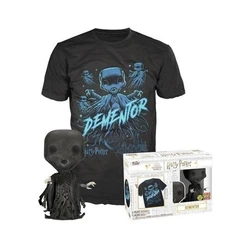 T-Shirt Funko Pop! (Adult): Harry Potter Dementor (Glows in the Dark) Vinyl Figure and T-Shirt (XL)