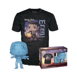 T-Shirt Funko Pop! (Adult): Attack on Titan Final Season Eren Jaeger (with Marks) Vinyl Figure and T-Shirt (M)