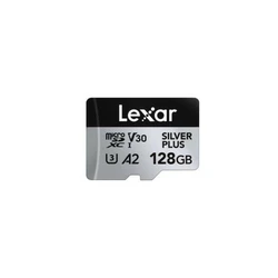 Κάρτα Μνήμης microSD 128GB Lexar Lexar High-performance SILVER PLUS