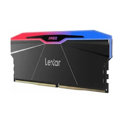 32GB (2x16GB) DIMM Lexar ARES RGB 2ης Γενιάς DDR5 6400MHz CL30 (μαύρο)