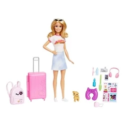 Mattel Barbie: Travel Set with Puppy (HJY18)