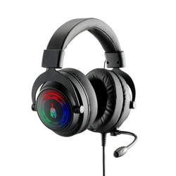 Gaming Headset Spartan Gear -Myrmidon 3 Wired (compatible with PC, playstation 4,playstation 5 xboxone,xbox series X/S,switch)(color Black)