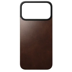 Nomad Μαγνητική Δερμάτινη Πλάτη MagSafe για iPhone 17 Pro Max - Rustic Brown
