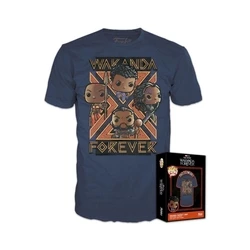 T-Shirt Funko Boxed  Black Panther Wakanda Forever T-Shirt (S)
