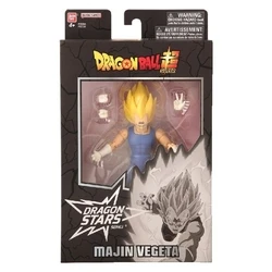 Bandai Dragon Stars: Dragon Ball Super - Majin Vegeta Action Figure (40731) EN,FR,ES,DE,PT,NL,IT Pack / Carton Window Box with Plastic Film