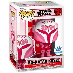 Funko Pop! Disney Star Wars: Valentines S4 - Bo-Katan Kryze #497 Bobble-Head Vinyl Figure