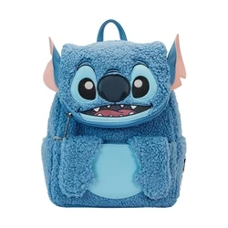 Παιδική Τσάντα Loungefly Disney: Lilo & Stitch - Stitch Plush Pocket Mini Backpack (WDBK3401)