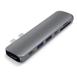 Satechi Type‑C Pro Hub 4K HDMI Space Gray – Συγκεντρωτής θυρών USB‑C