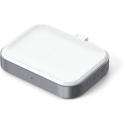 Satechi USB-C Βάση Ασύρματης Φόρτισης για AirPods (Γκρι)