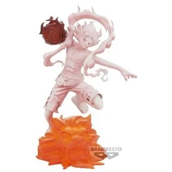 Banpresto Senkozekkei: One Piece Film Red - Monkey.D.Luffy Statue (11cm) (88407) EN,FR,ES,DE,NL,IT,PT,PL,AR Pack / Carton Box