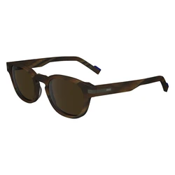 Zeiss Unisex Γυαλιά Ηλίου με Καφέ Κοκκάλινο Σκελετό και Καφέ Φακό ZS23536S-216